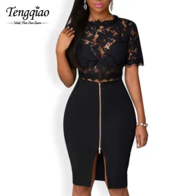 Short High Waist Pencil Skirt Bodycon Black Sexy Mini Skirts Bandage Pencil For Work Midi Skirts SM6