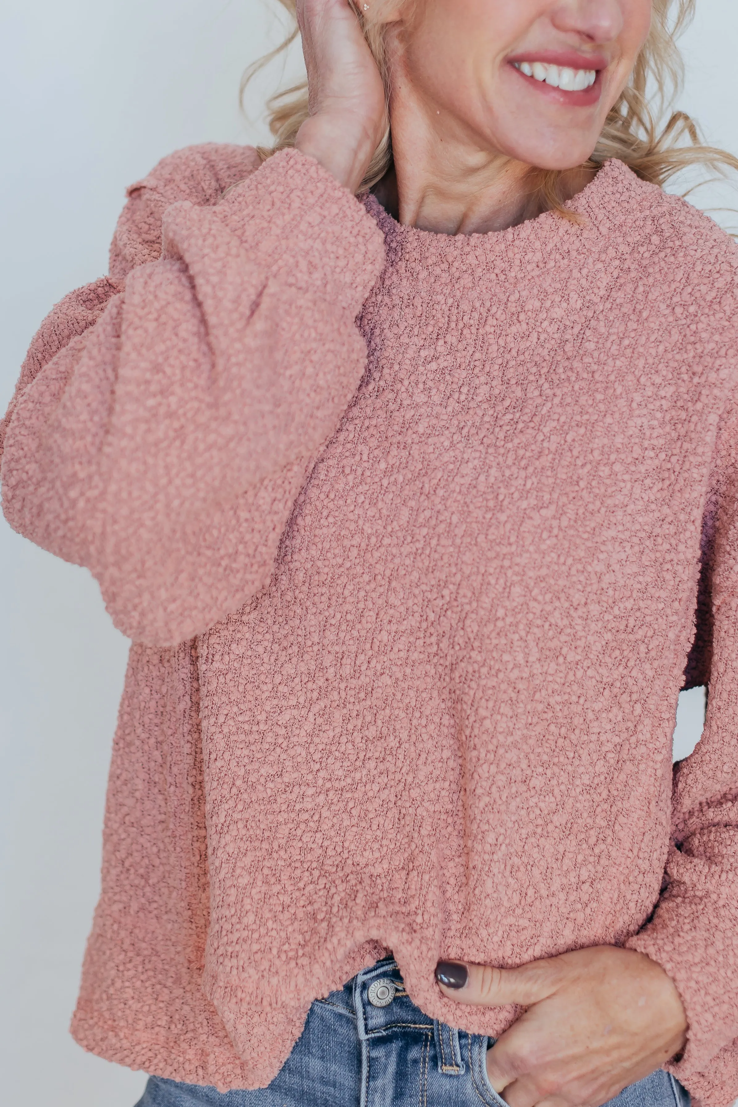 Trina Textured Pullover