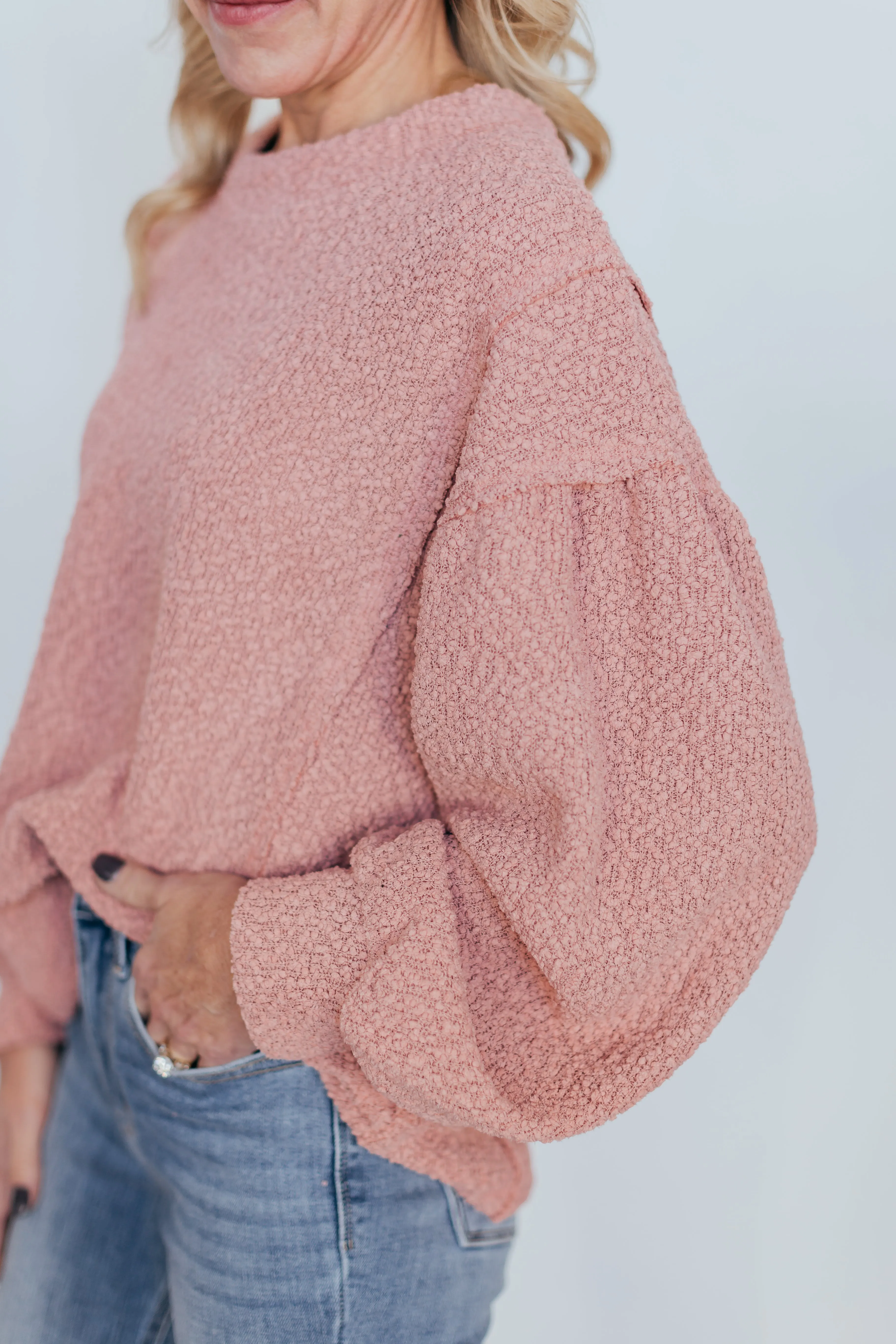 Trina Textured Pullover