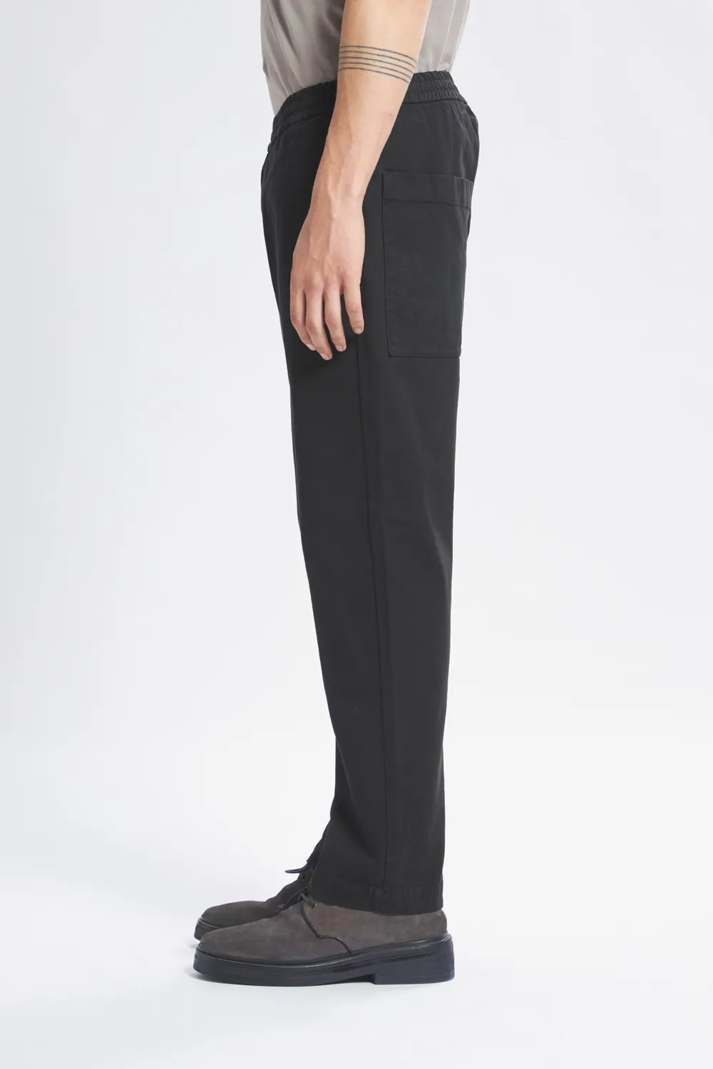 Trousers Bativoga Mante Nero