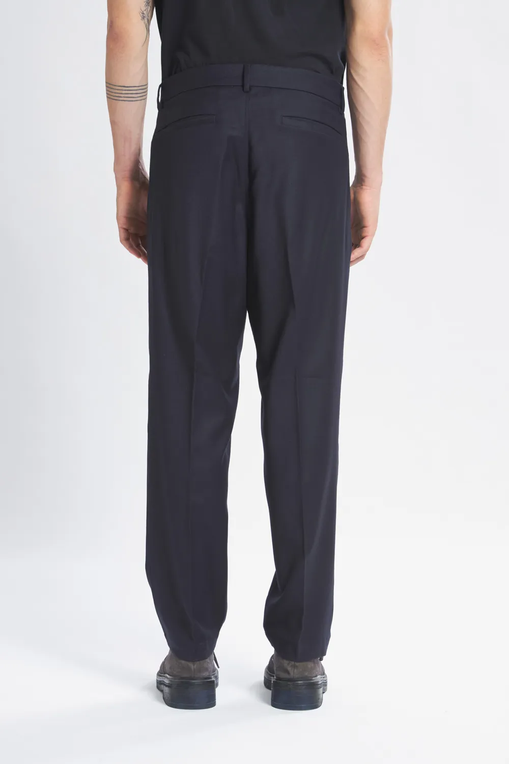 Trousers Nerio Flan Navy