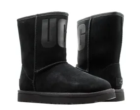 UGG Australia Classic Short UGG Rubber Logo Women's Boots