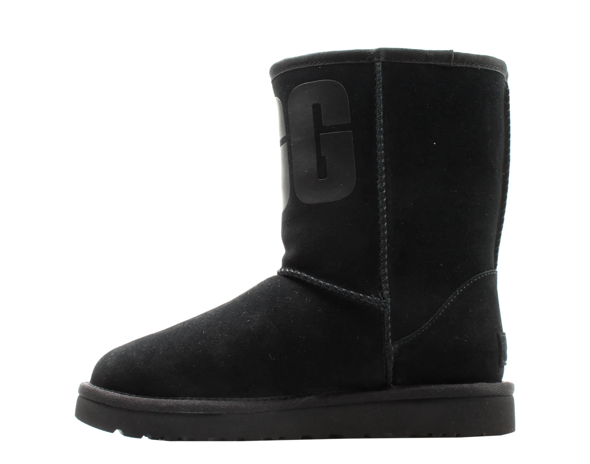 UGG Australia Classic Short UGG Rubber Logo Women's Boots