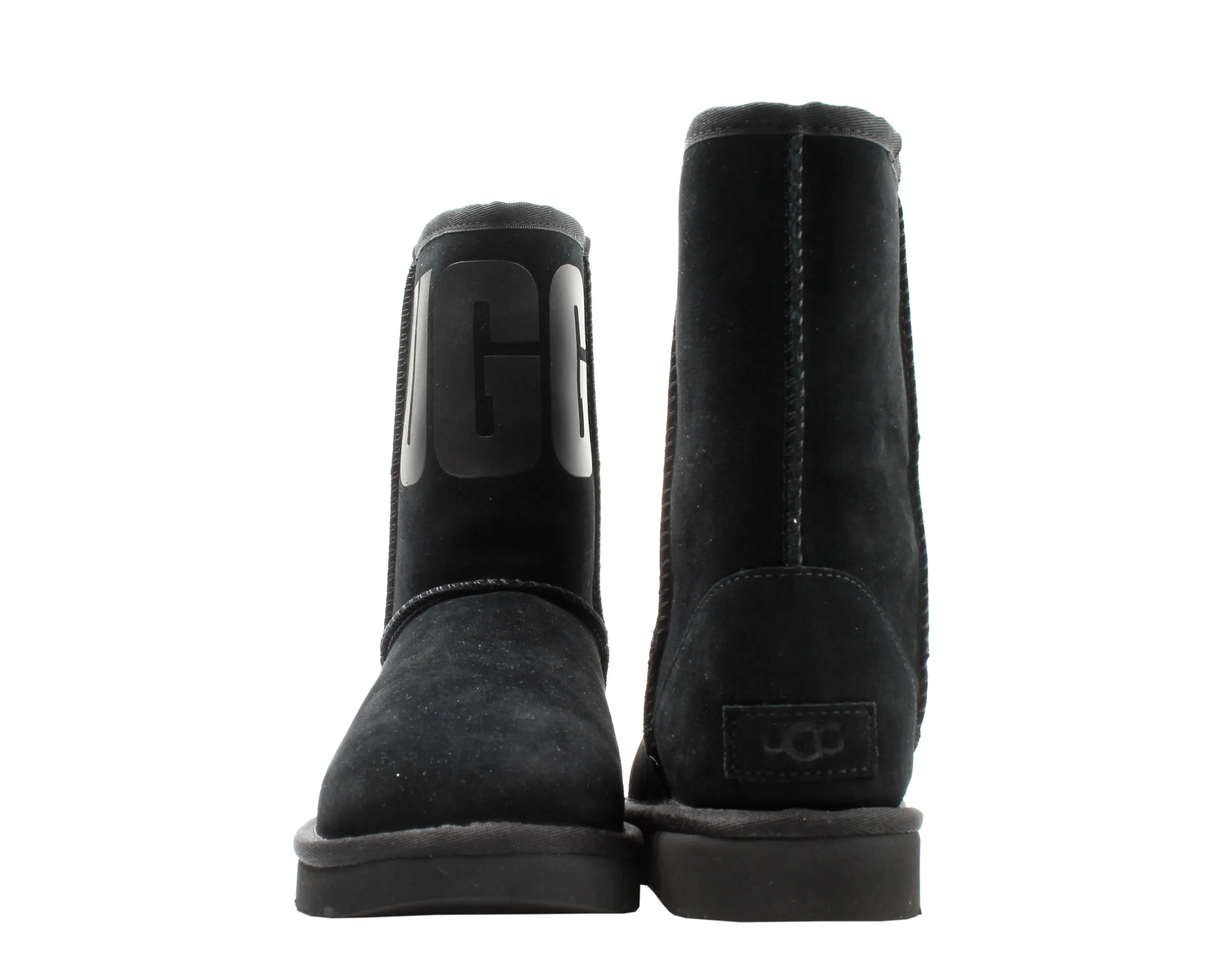 UGG Australia Classic Short UGG Rubber Logo Women's Boots