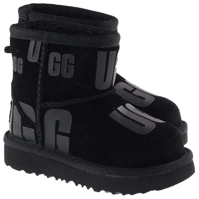 Ugg Boots Infant Classic Mini Scatter Graphic Black