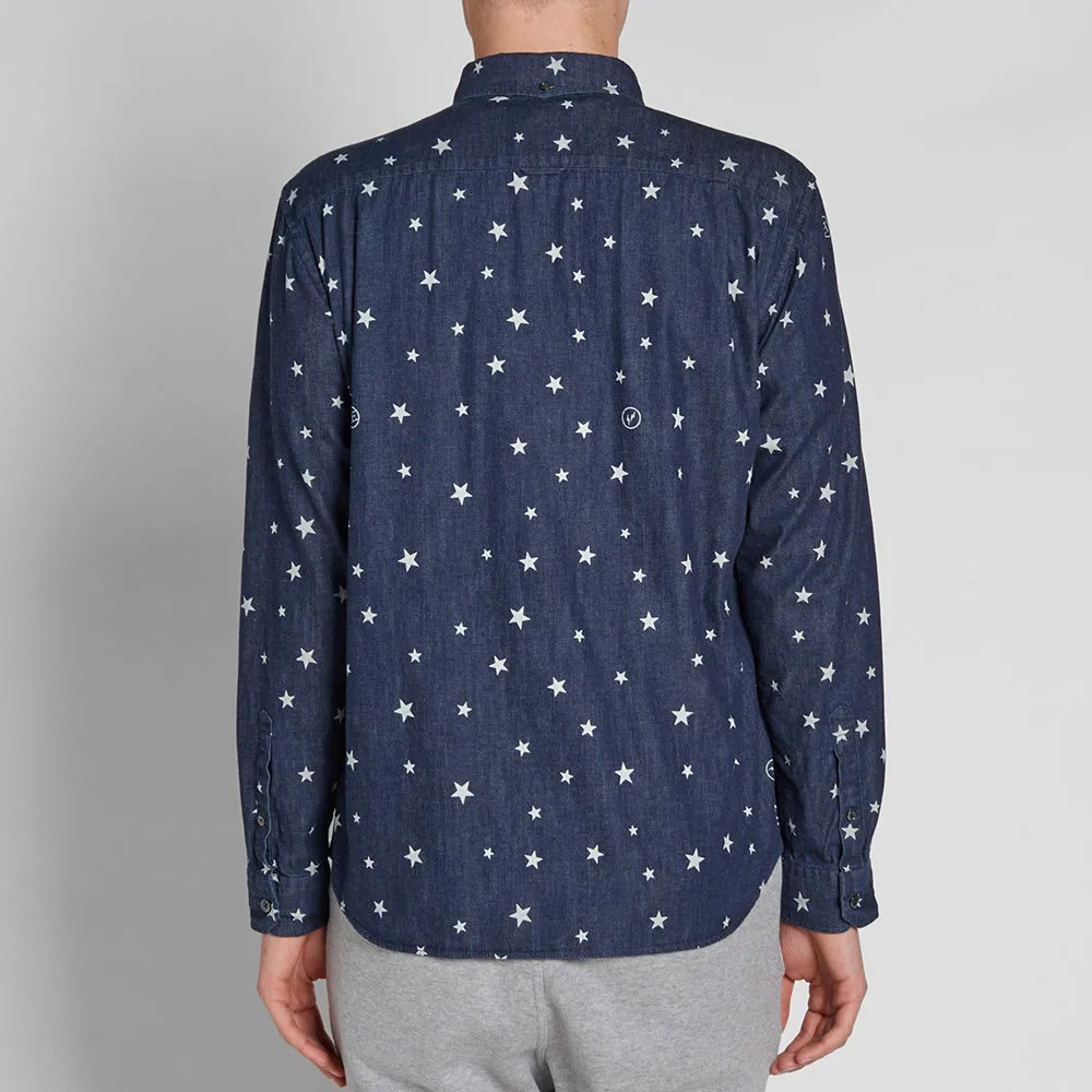 Uniform Experiment Indigo Star ShirtIndigo