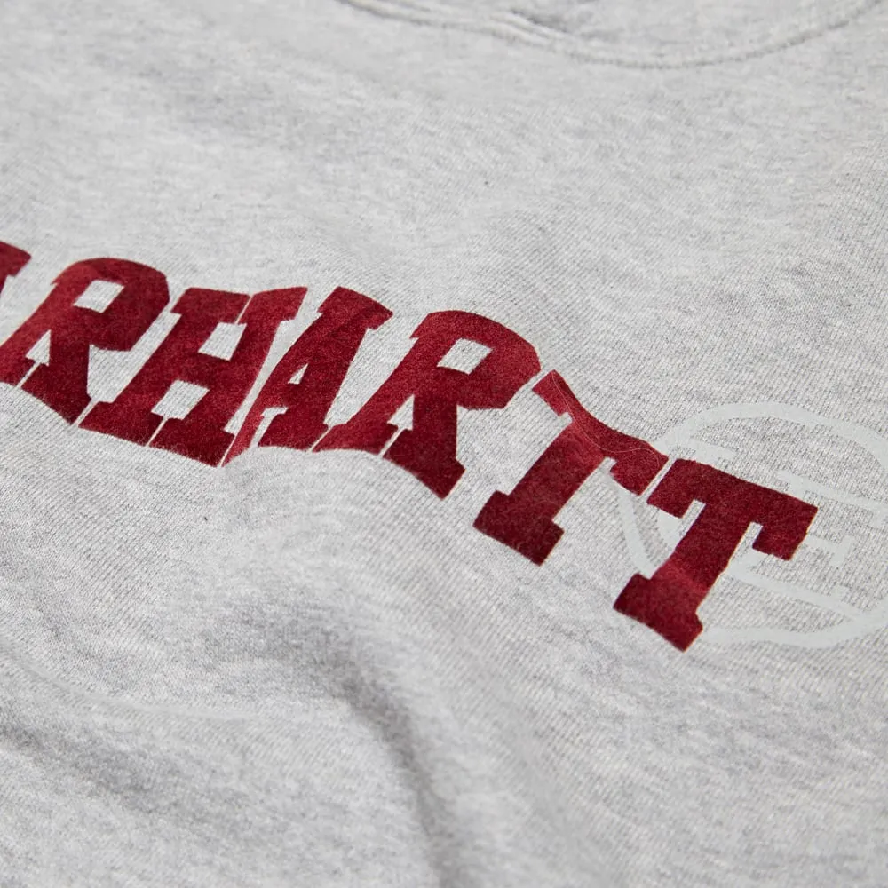 Uniform Experiment x Carhartt Logo Pull Over Sweat ParkaGrey