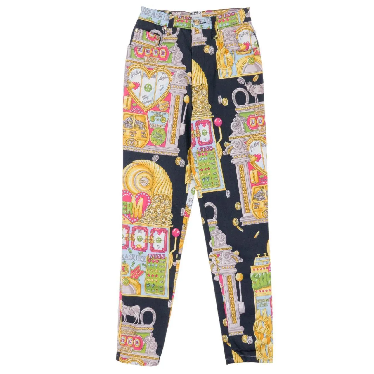 Vintage Moschino Slot Machine Trousers Size W26