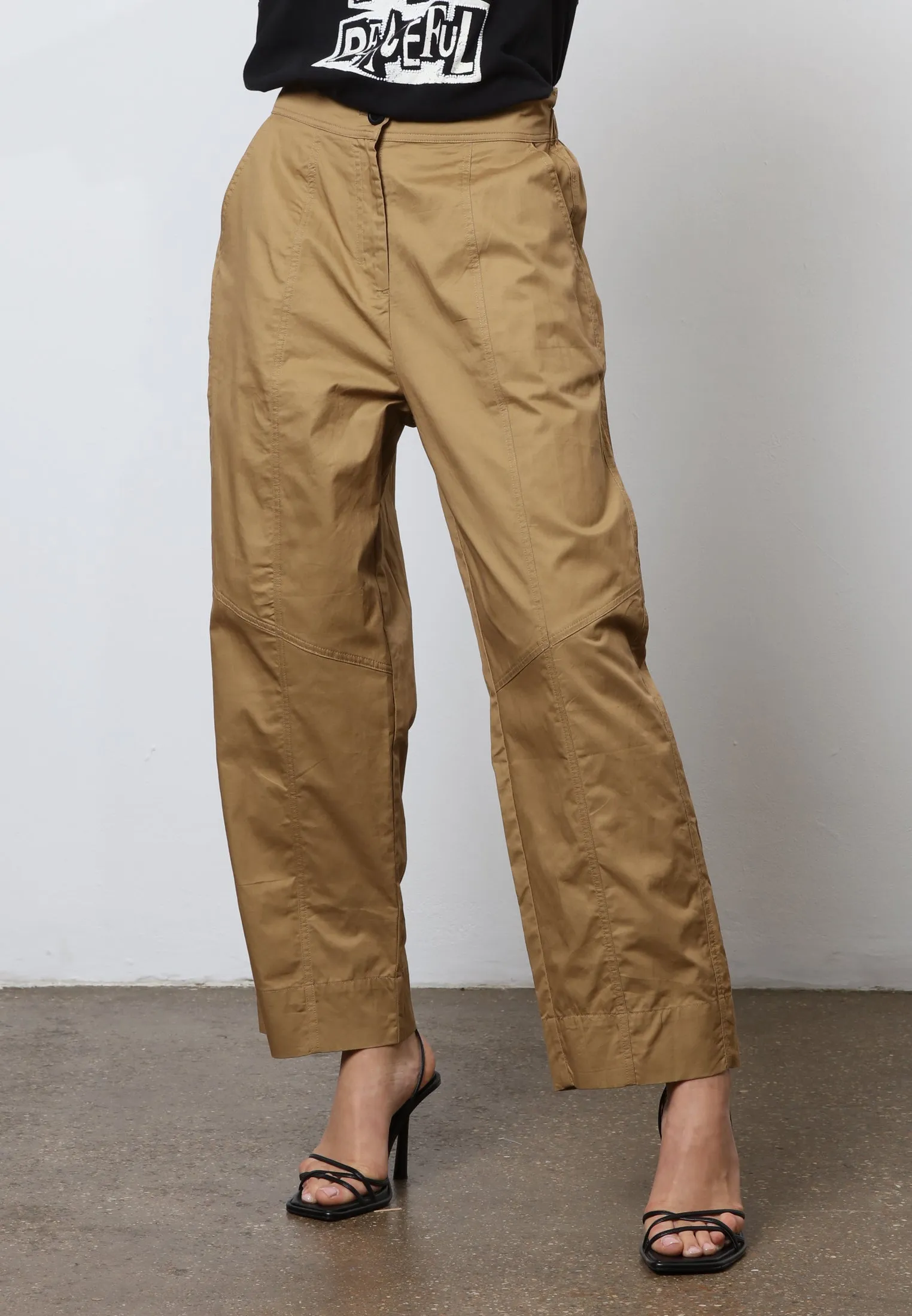 VIVID TROUSERS TOBACCO