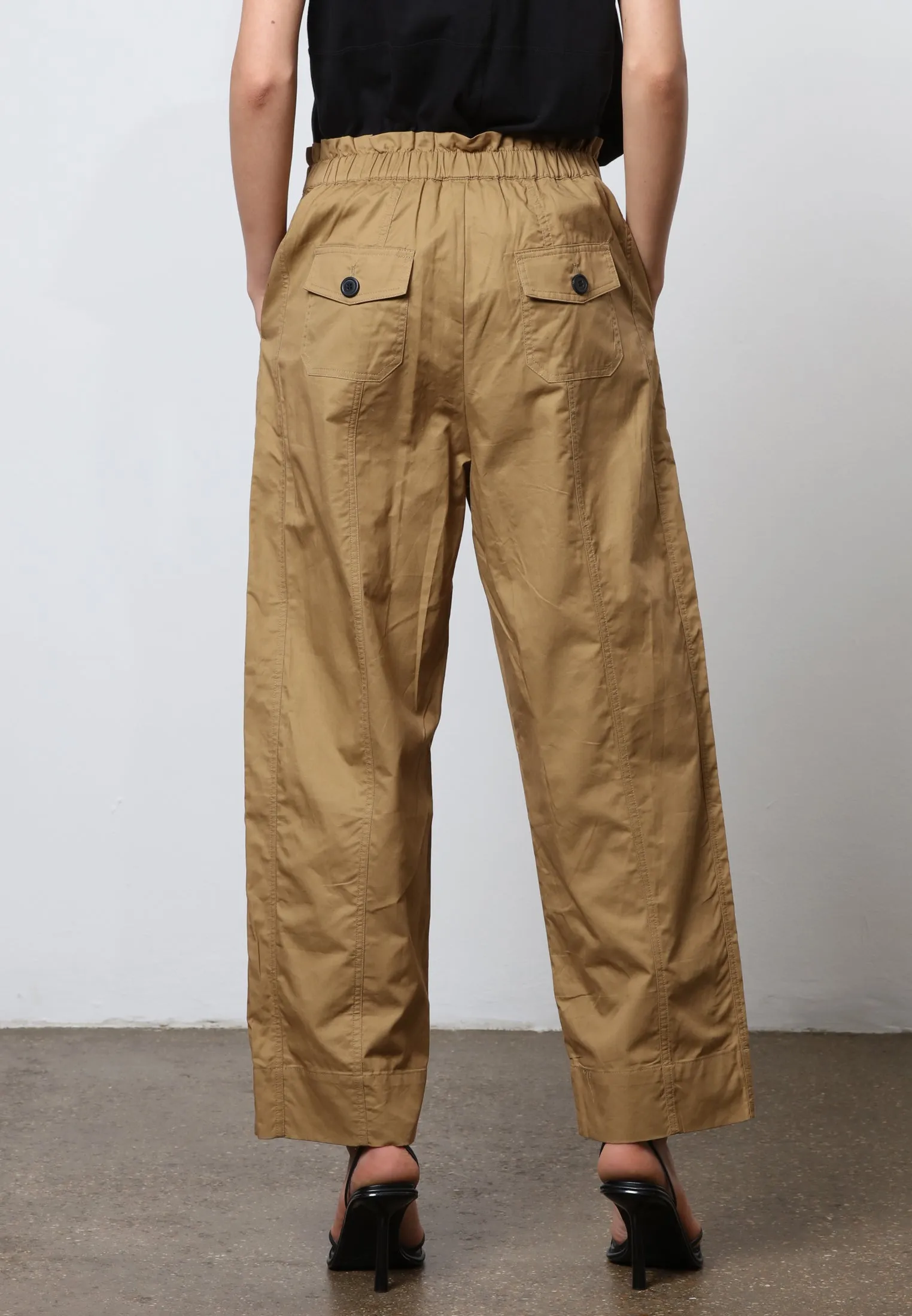 VIVID TROUSERS TOBACCO