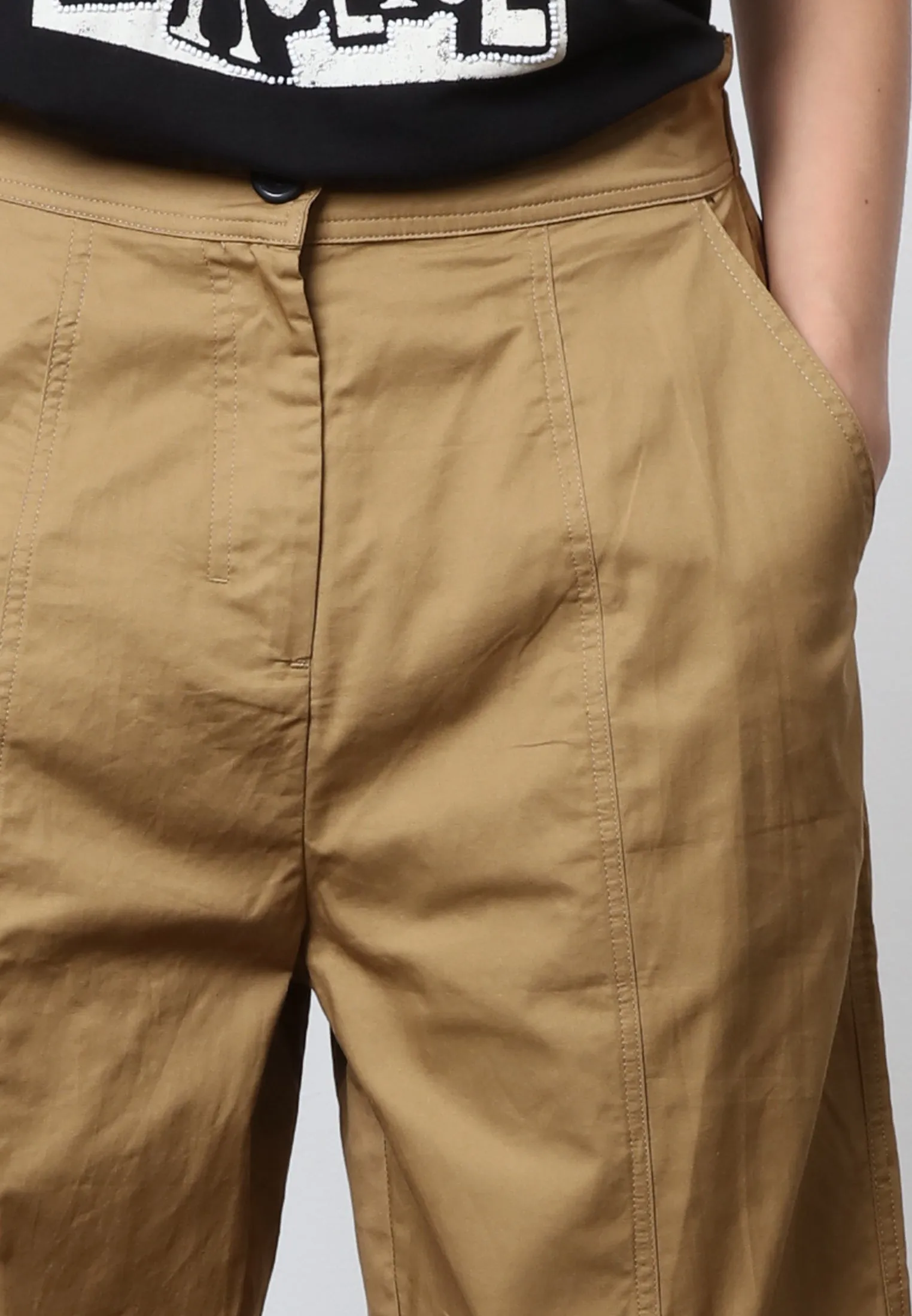 VIVID TROUSERS TOBACCO