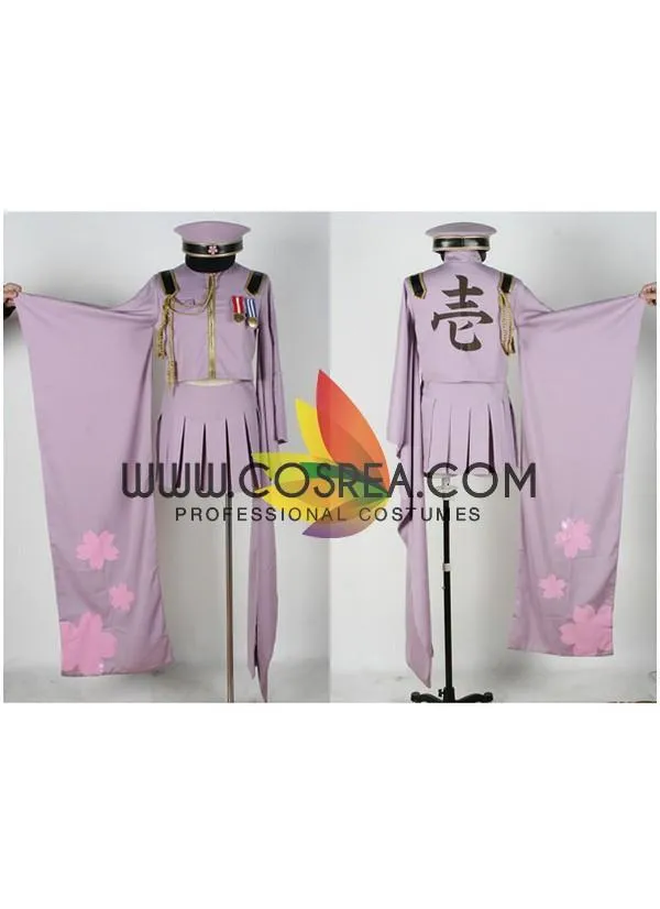 Vocaloid Miku Hatsune Senbon Zakura Cosplay Costume