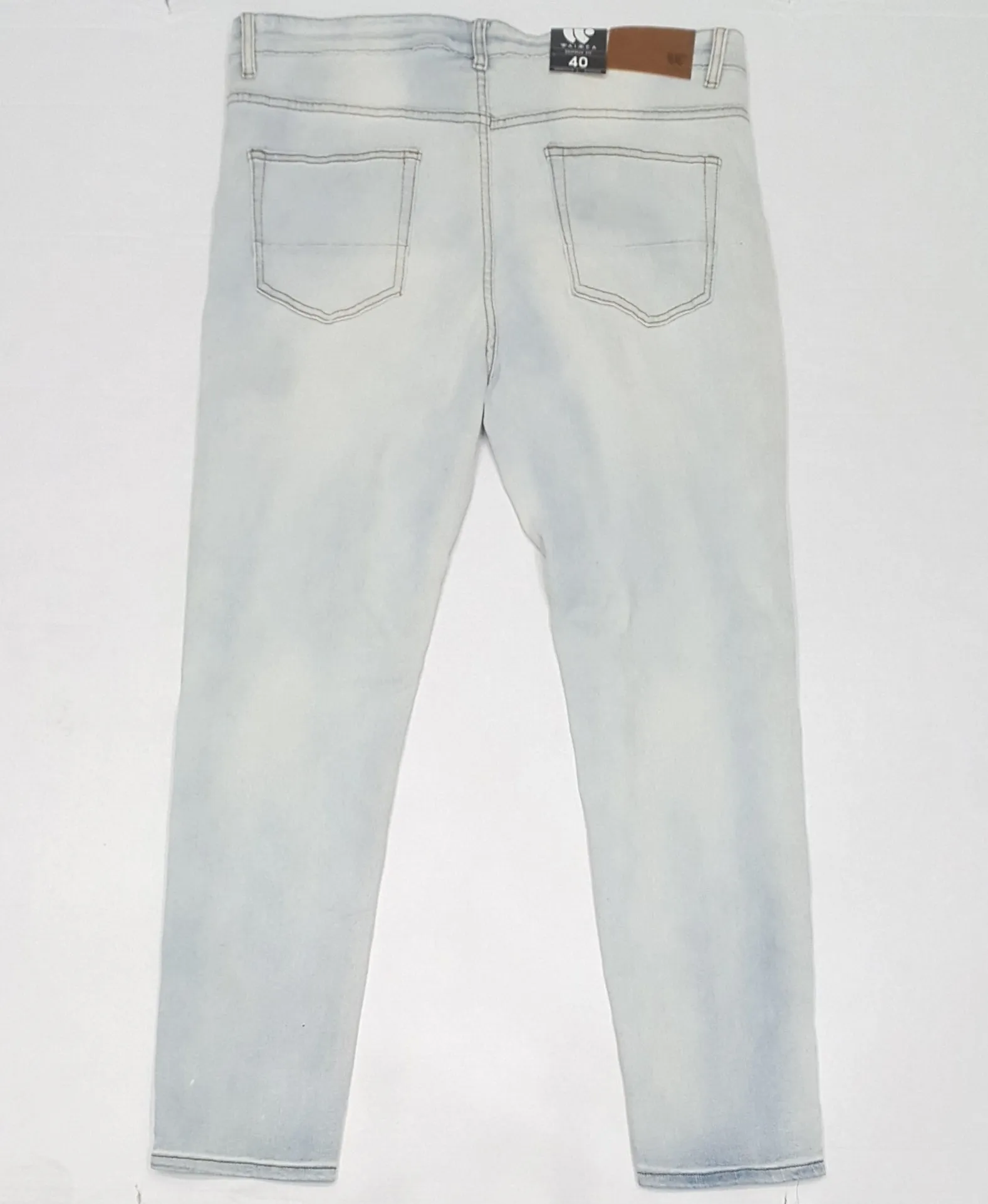 Waimea Light Blue Wash Ripped Jeans