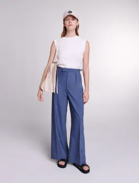 Wide-leg trousers