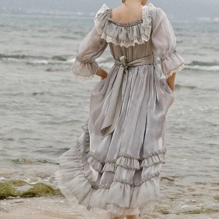 Windy Cloud Rococo Royalcore Princess Dress