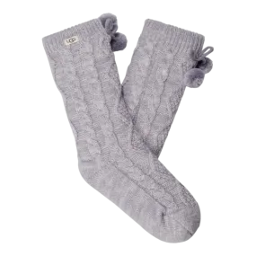 Women's Pom Pom Fleece Sock