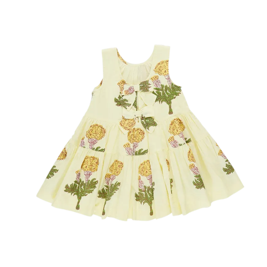 Yellow Marigold Eloise Dress