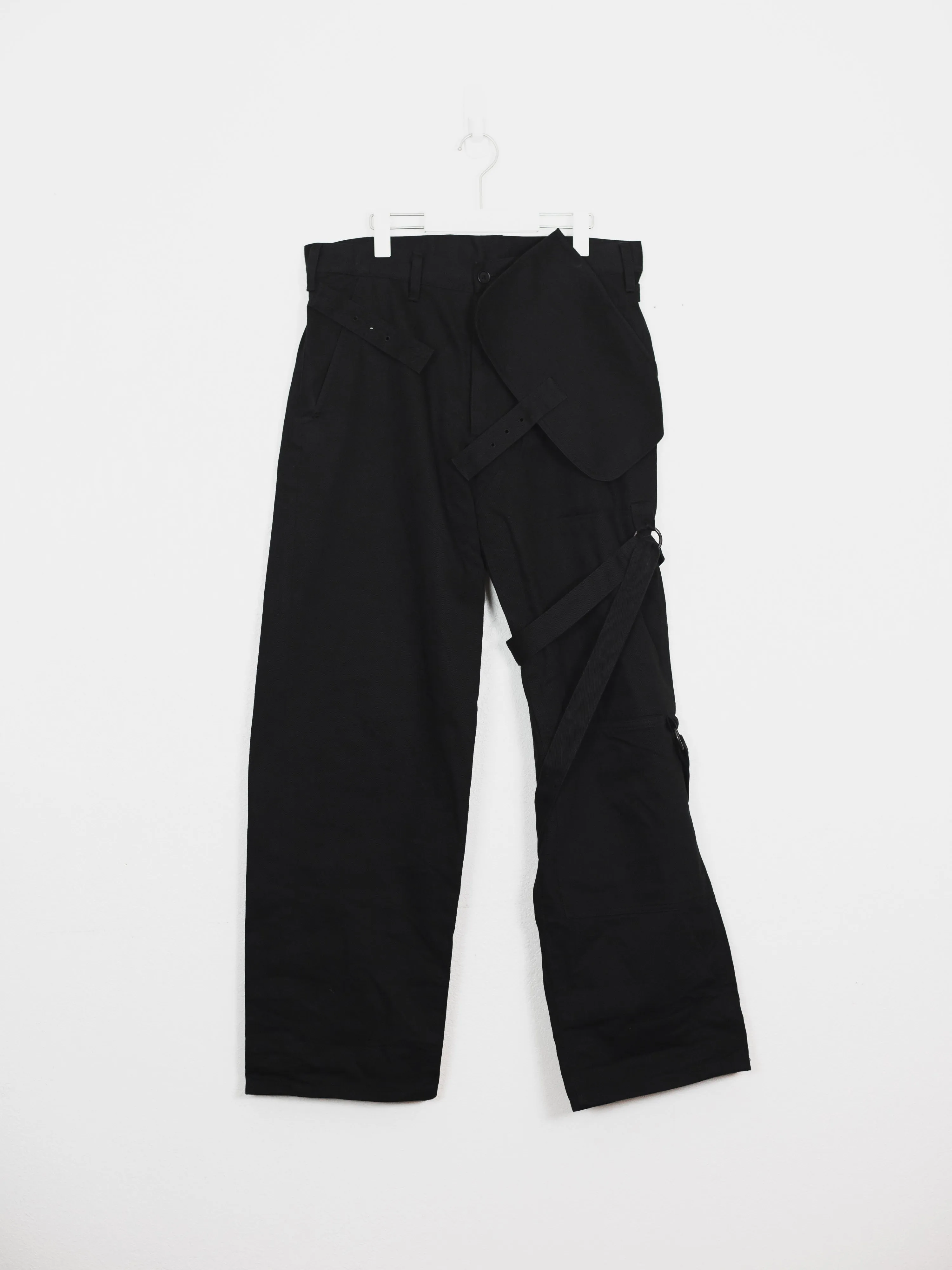 Yohji Yamamoto Pour Homme Wide Strap Cargo Pants