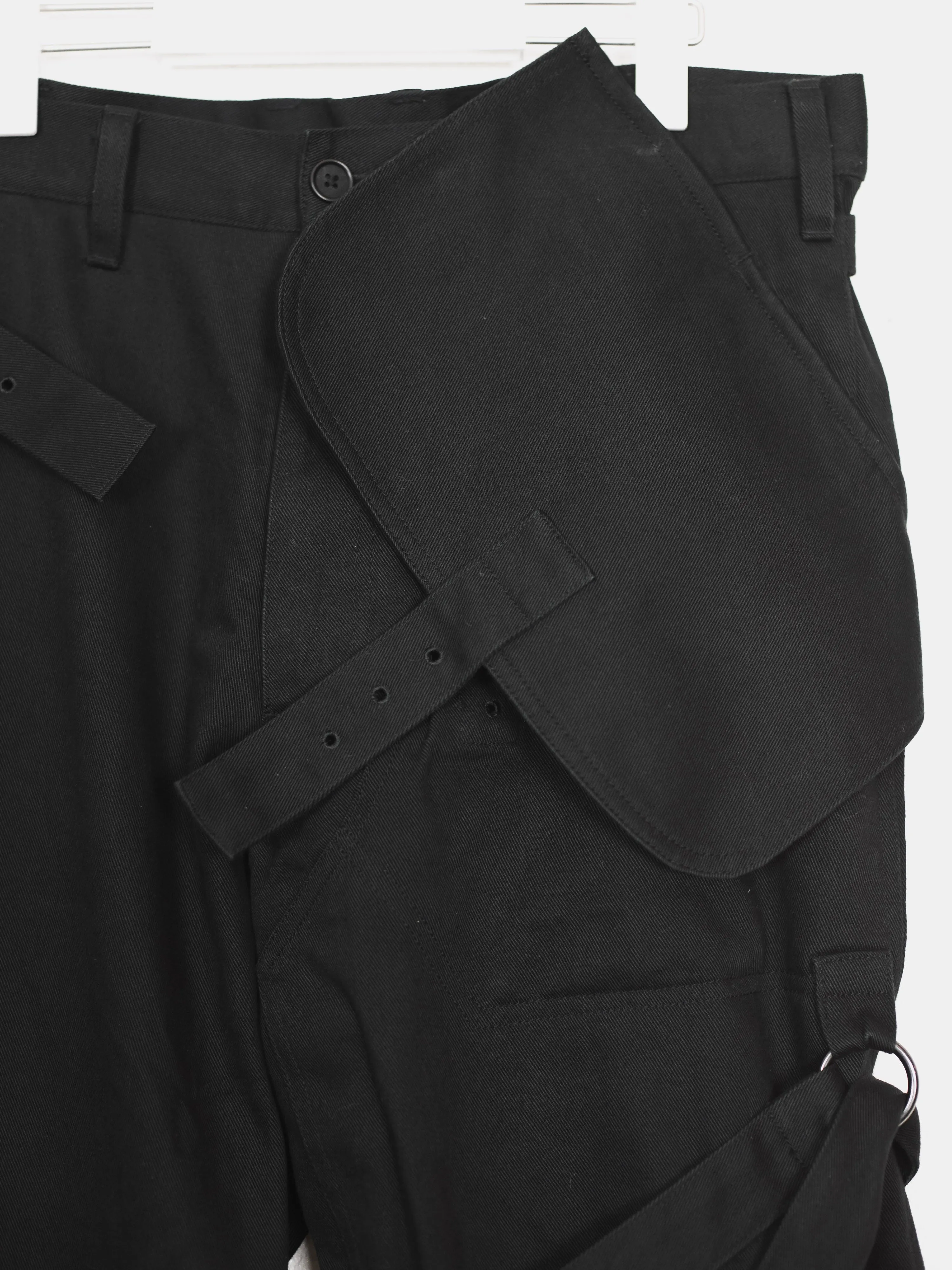 Yohji Yamamoto Pour Homme Wide Strap Cargo Pants