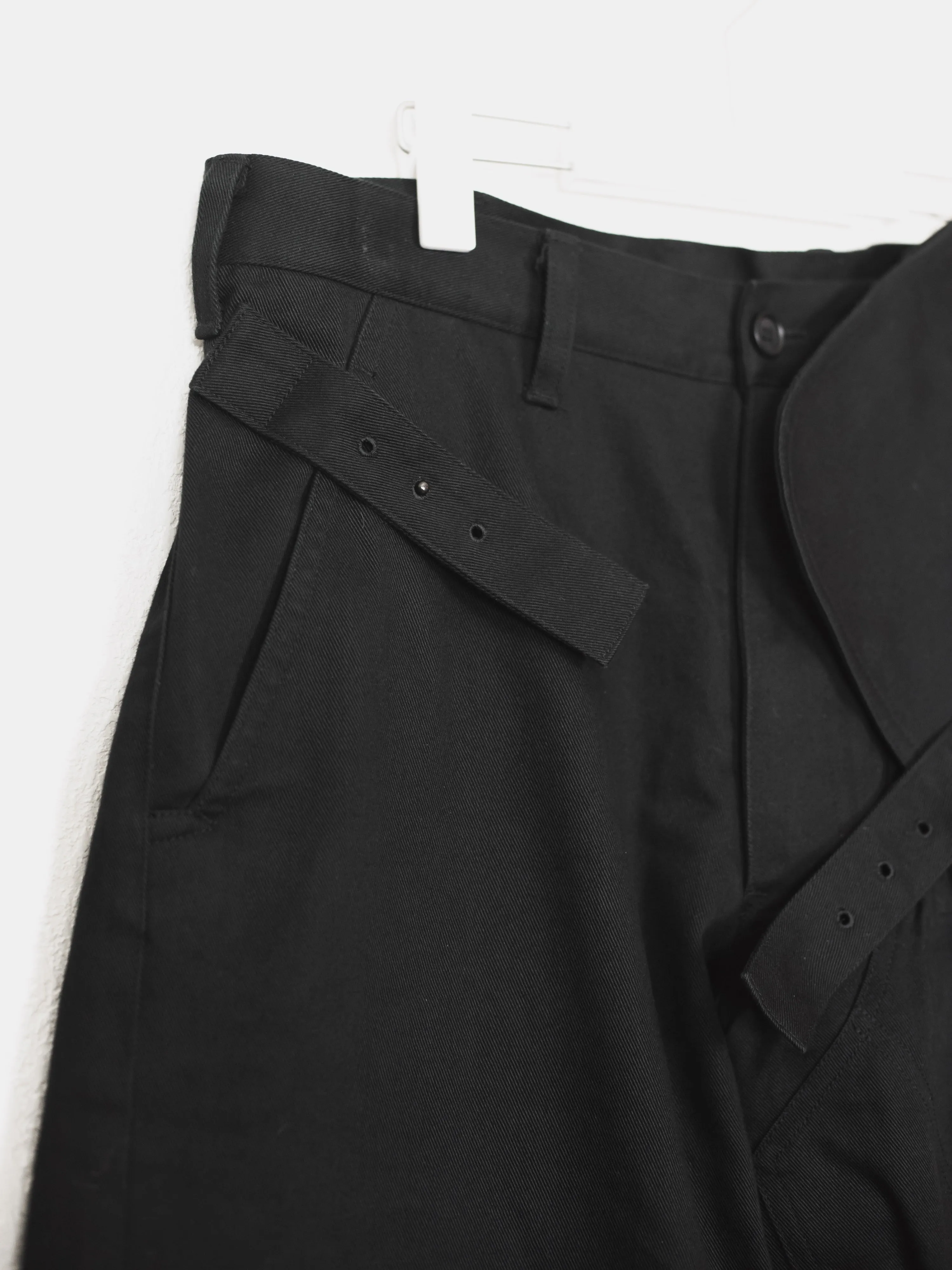 Yohji Yamamoto Pour Homme Wide Strap Cargo Pants