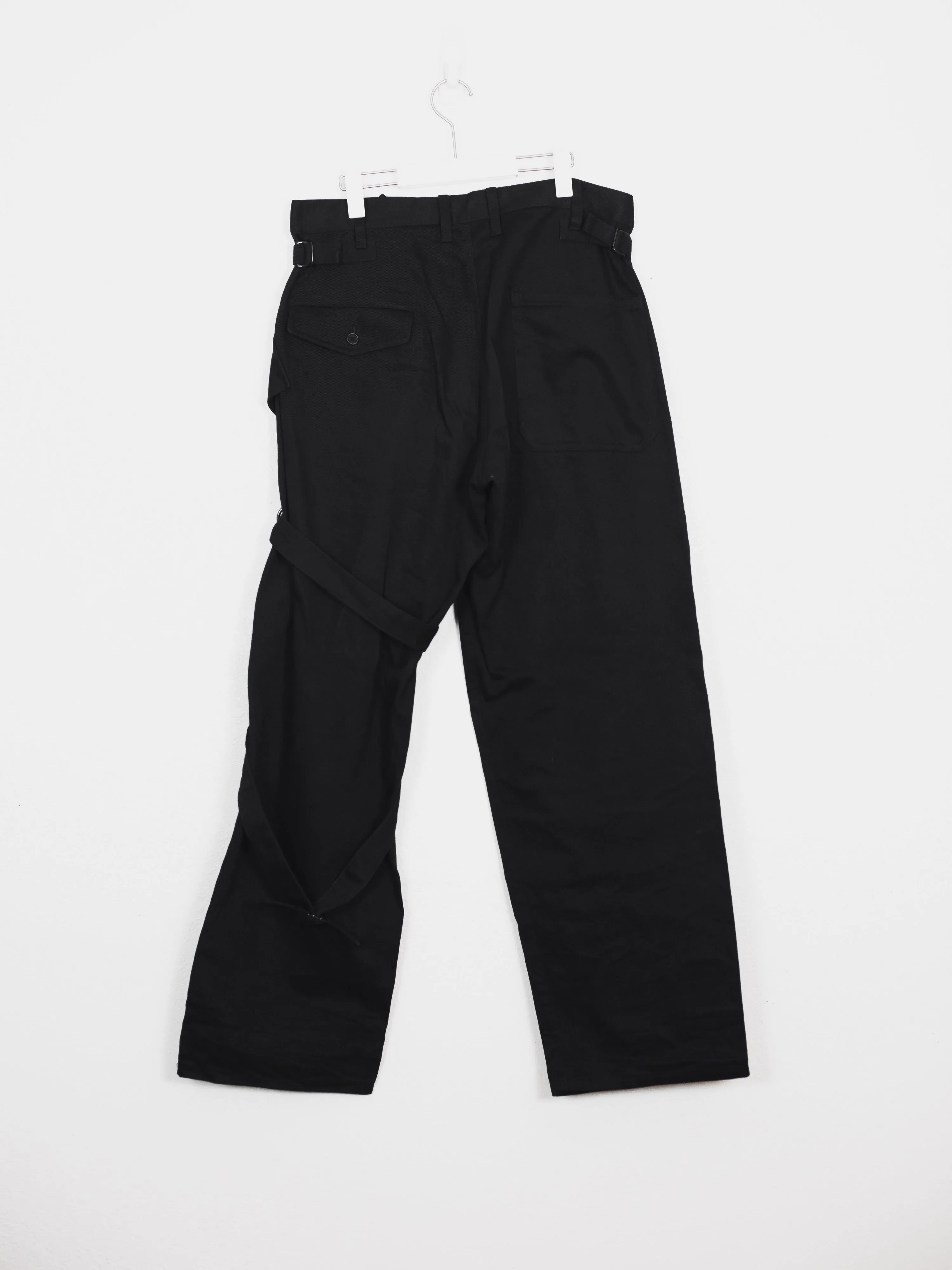 Yohji Yamamoto Pour Homme Wide Strap Cargo Pants