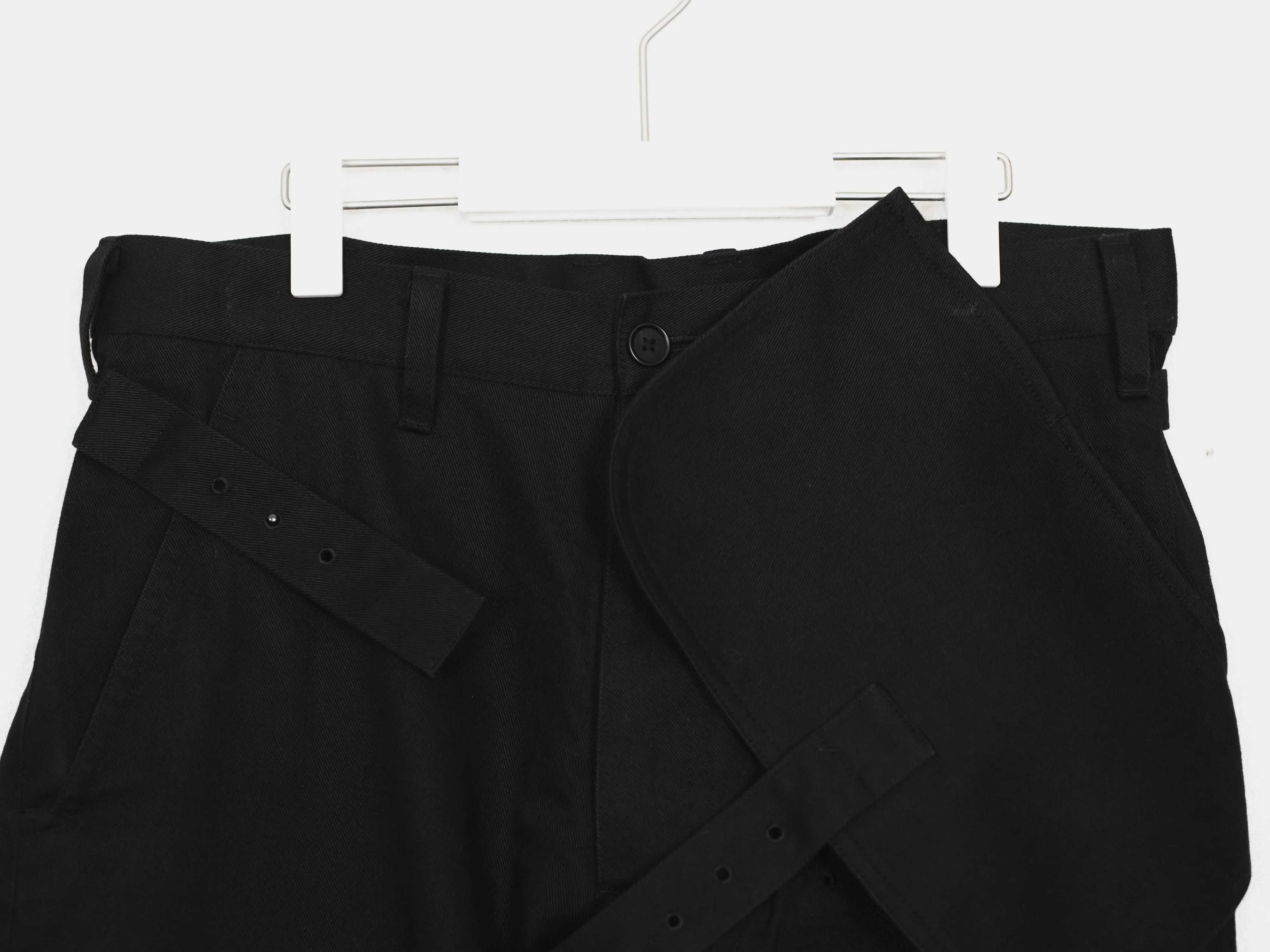 Yohji Yamamoto Pour Homme Wide Strap Cargo Pants